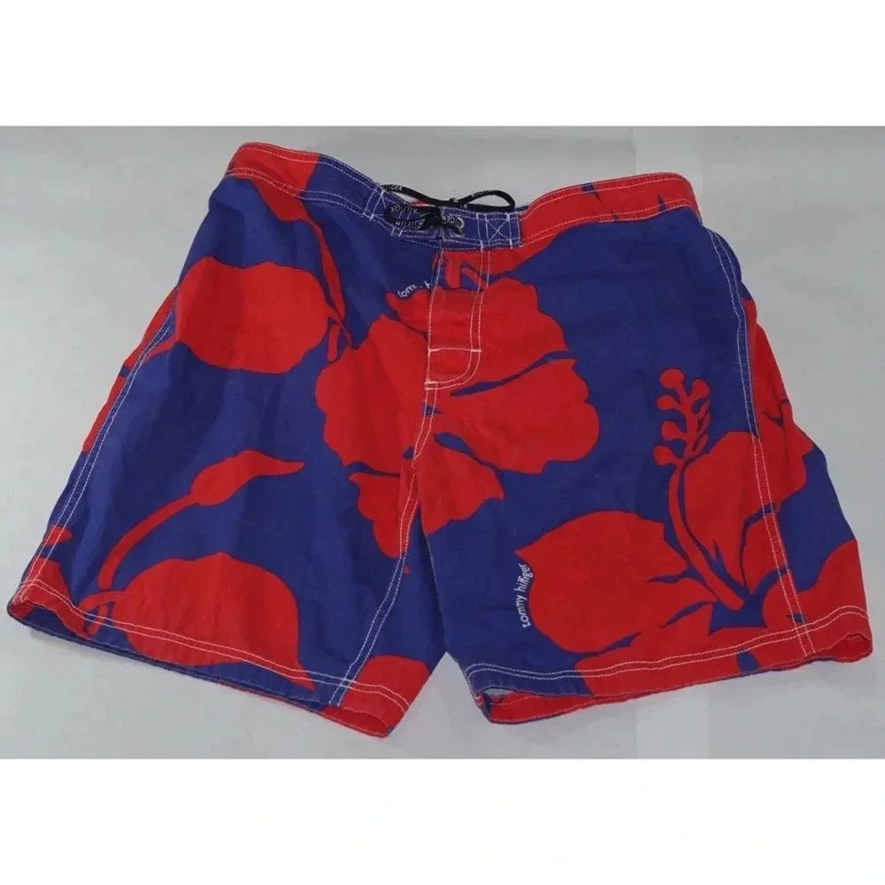 Tommy Hilfiger Men's Board Shorts Swim Trunks Sz M